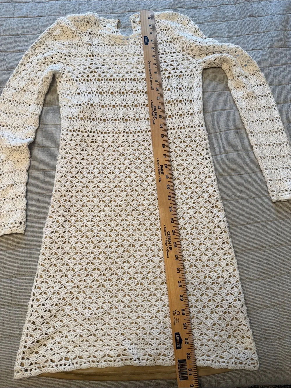 Michael Kors Crochet Dress with Slip